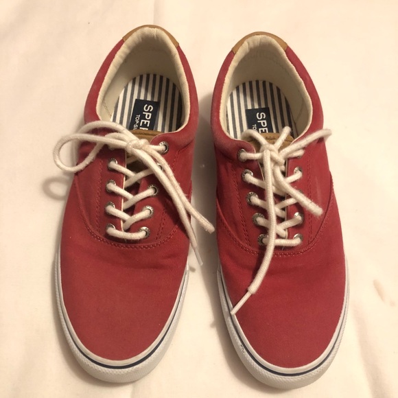 Sperry Other - Sperry top sider red sneakers